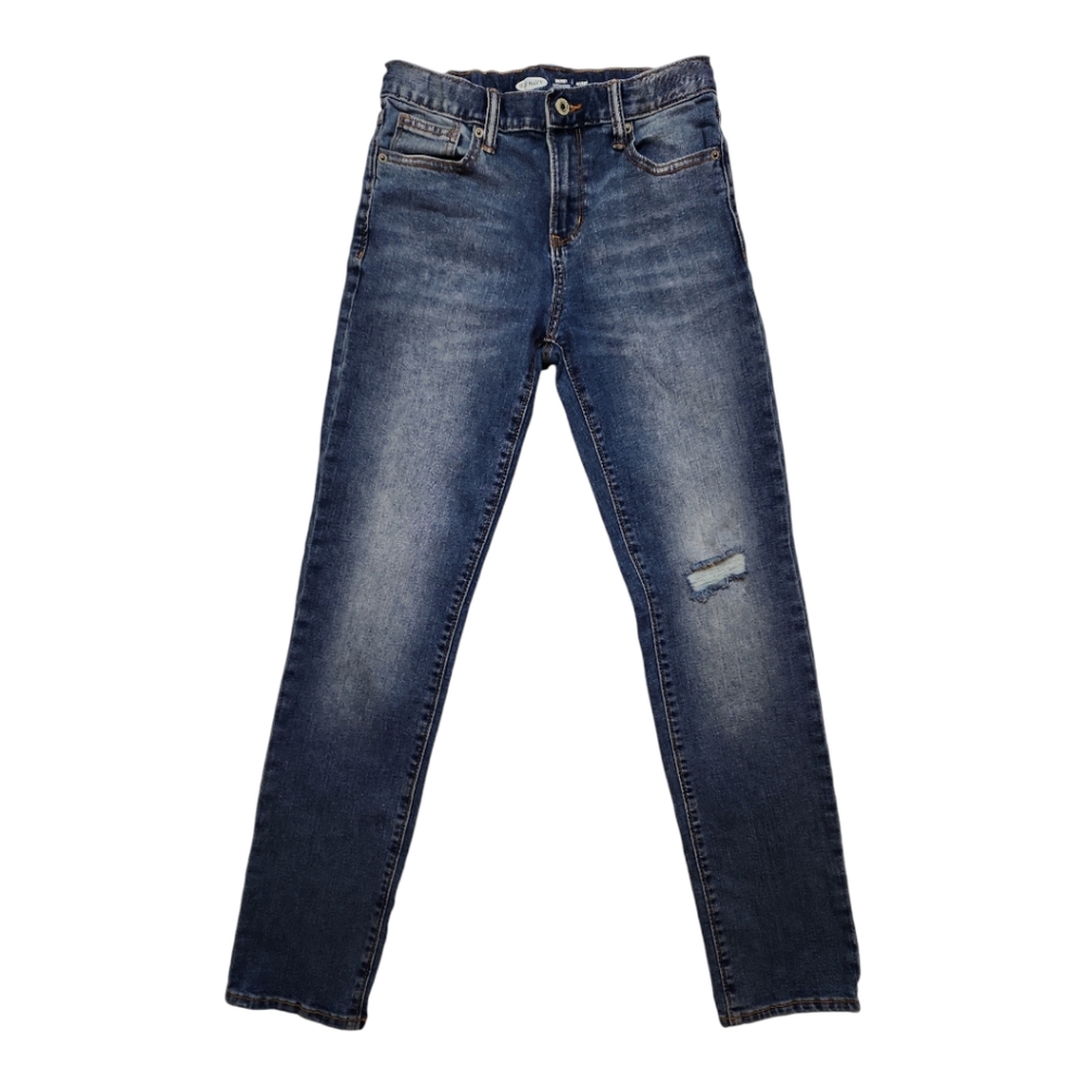 Old Navy Adjustable Waist Stretch Denim Jeans Boys Size 14